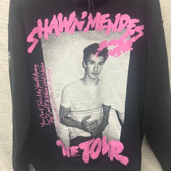 Shawn Mendes The Tour Hoodie Sweatshirt Size Small/Med 2019 Concert - Picture 3 of 5